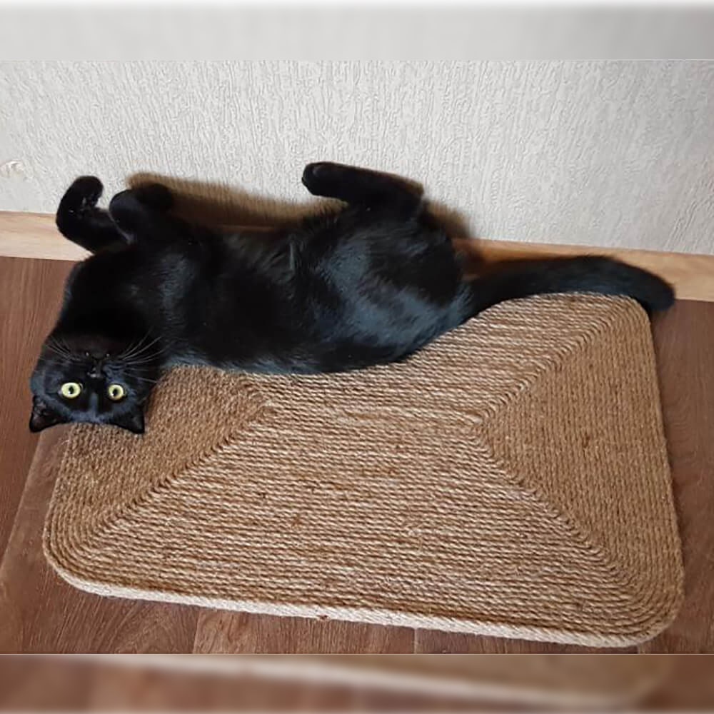 Mata do drapania dla kota, drapak podłogowy - obrazek 4