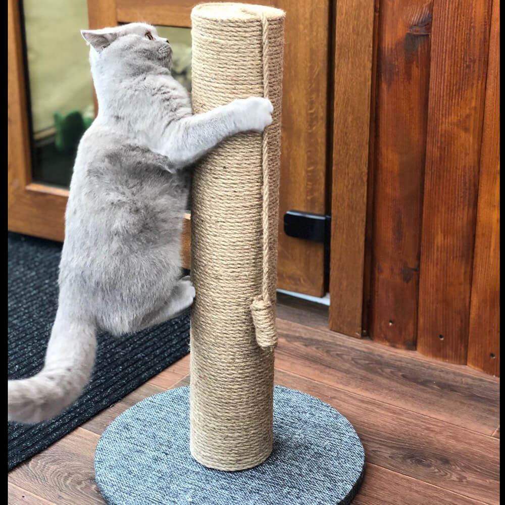 Drapak dla kota, okrągły, wykonany z juta 65/80/100 cm - obrazek 6