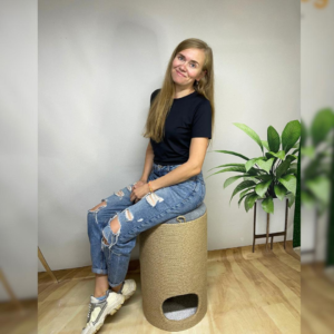 Puf, kredens, pazur, domek dla kota, miejsce do przechowywania, lina jutowa, 60*40*40cm