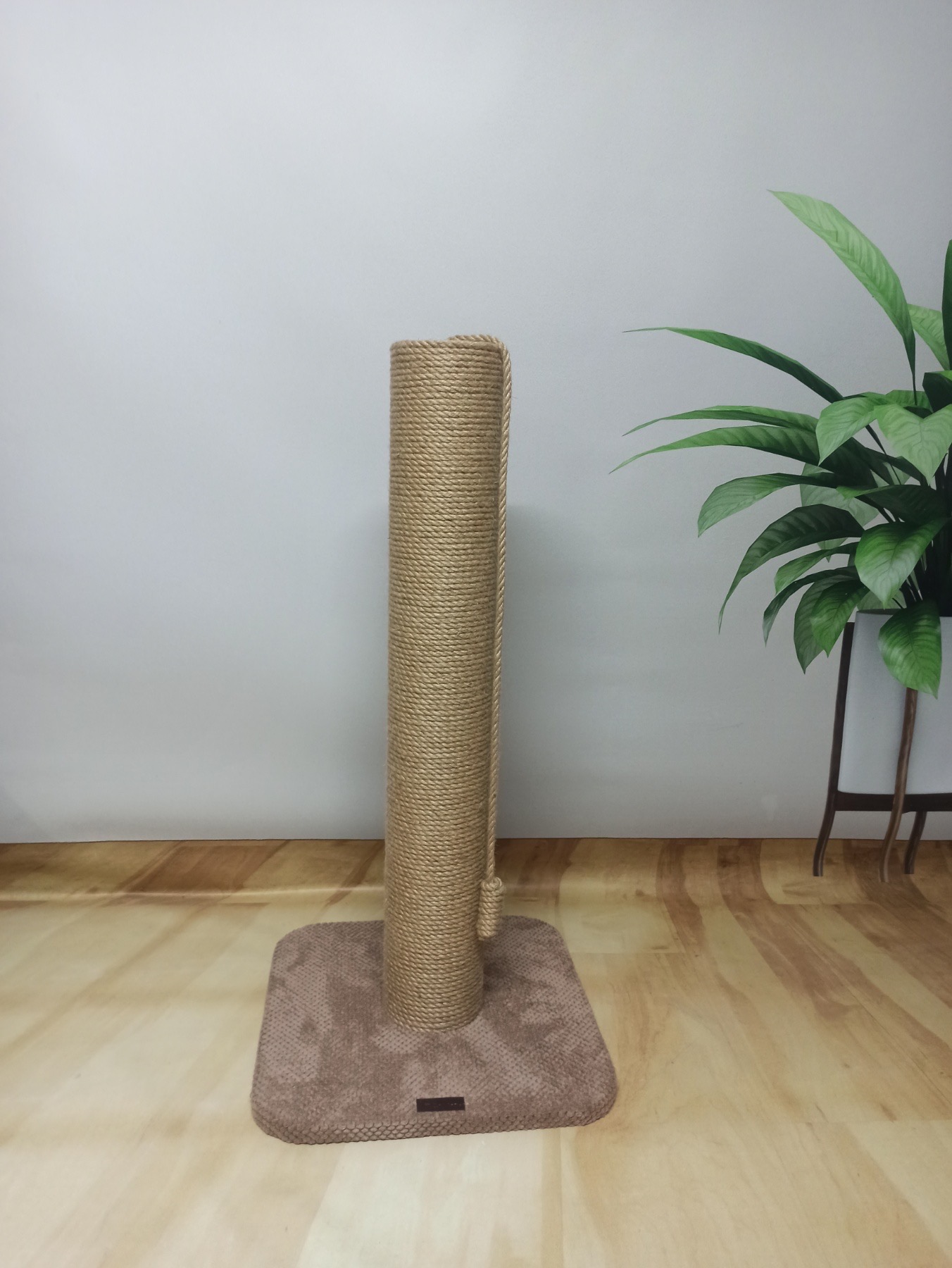 Drapak dla kota, okrągły, wykonany z juta 65/80/100 cm - obrazek 2