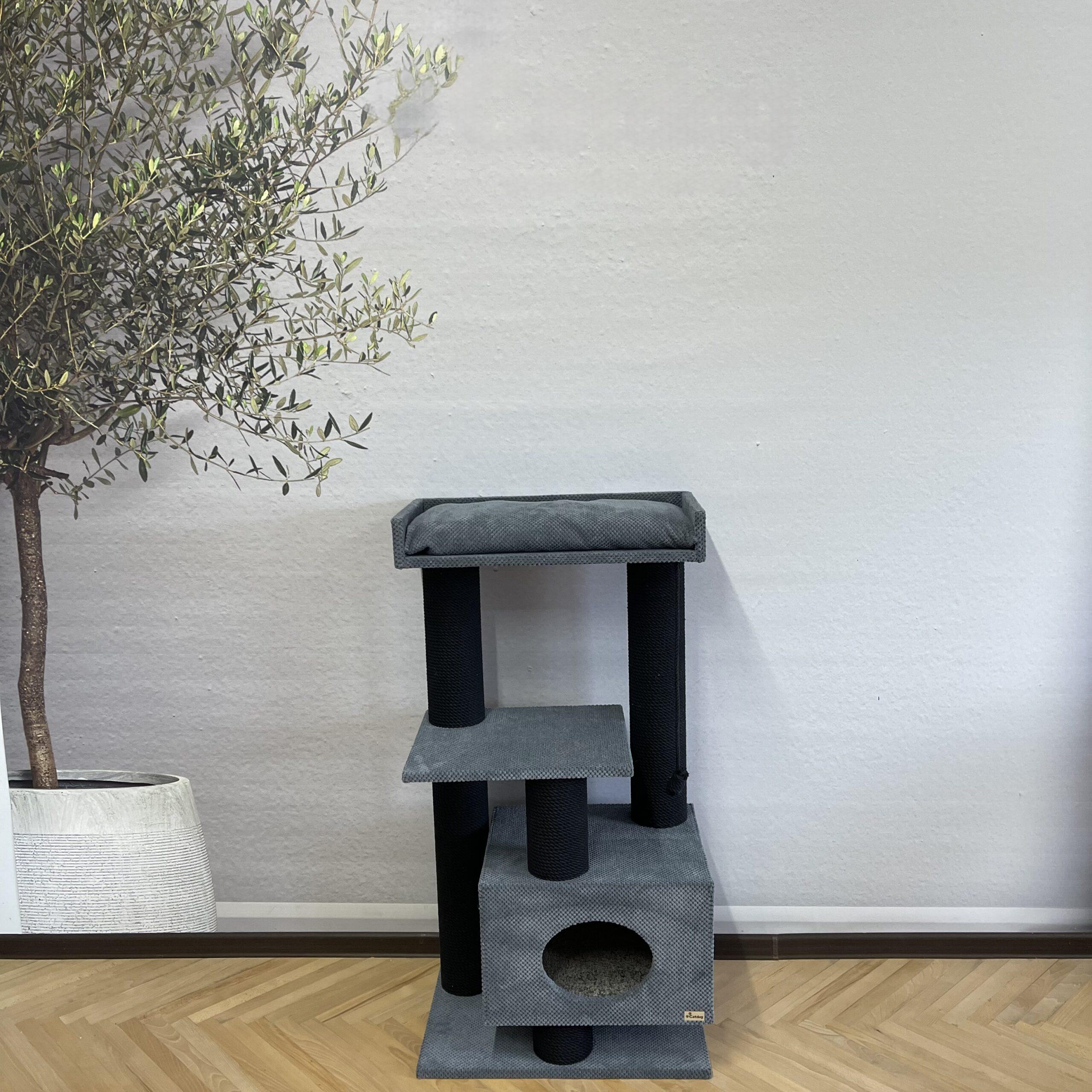 Zestaw do zabawy z pazurem i domkiem "LEO", wiertarka do pazurów, wykonana z czarnej liny 115*60*40cm