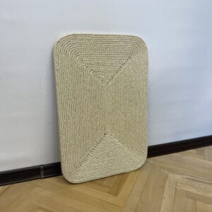 Mata do drapania dla kota, drapak podłogowy, wykonana z sizalu